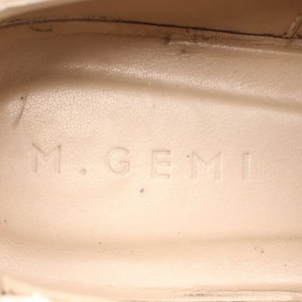 M. Gemi The Gianna Taupe Women's Size EU 41 Croco Printed Leather Slip On - Picture 10 of 10